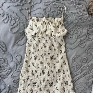 Floral mini dress